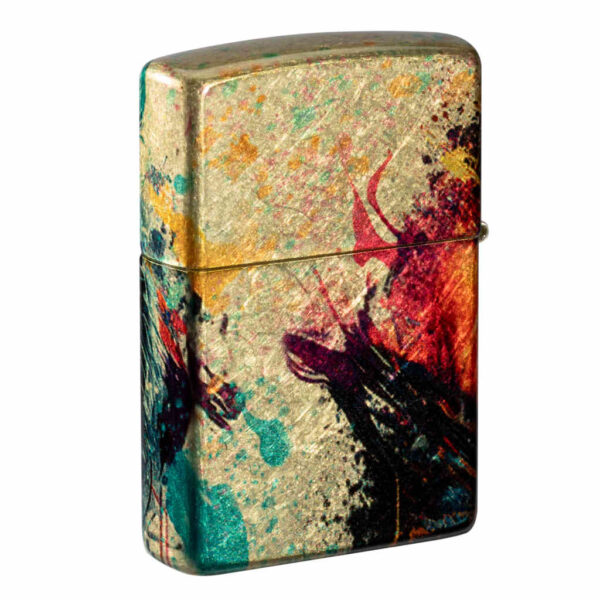 Zippo : 46145   PAINTED TIGER   Design - Image 2
