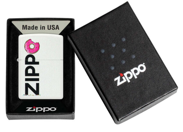 Zippo : 46240  Frosted Zippo Design - Image 2