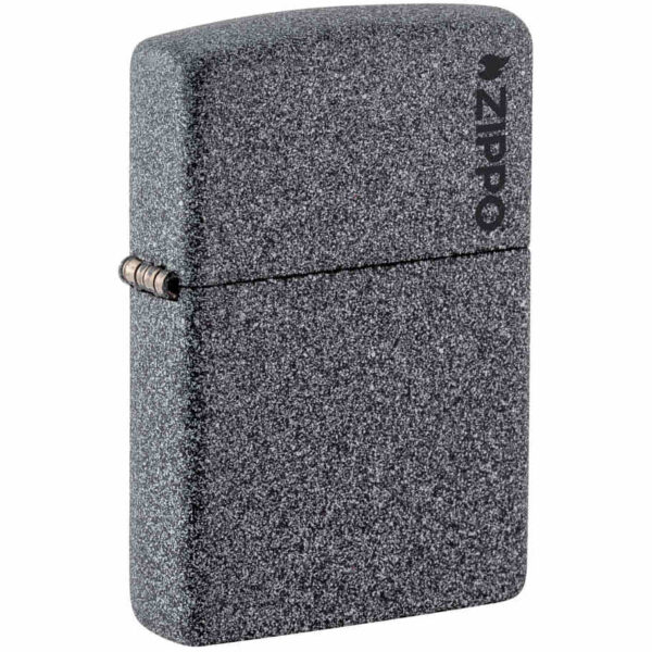 Zippo : 211ZL  Classic Iron Stone Zippo Logo Design