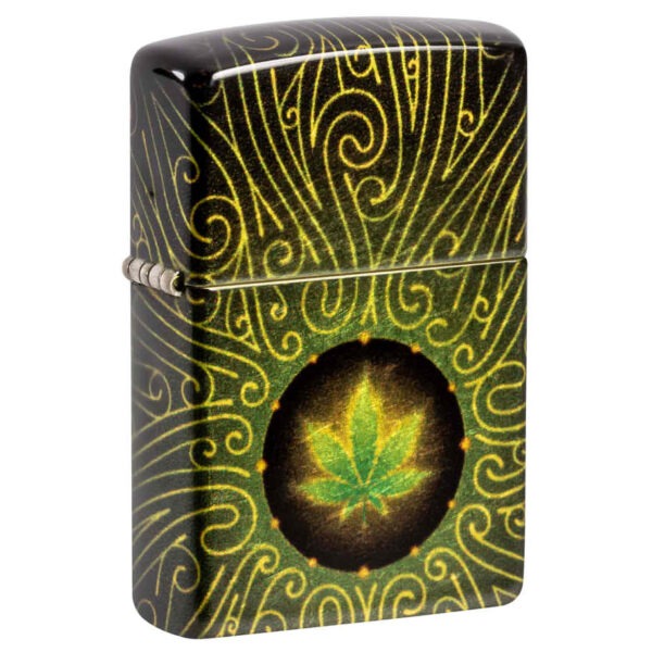 Zippo : 46276 Cannabis Maze Design