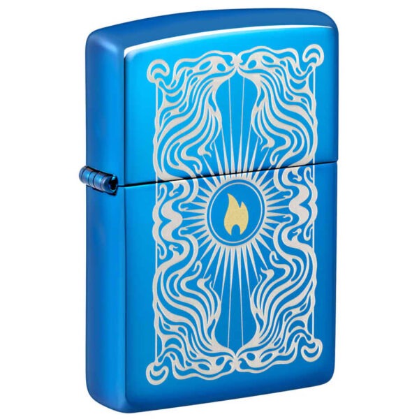 Zippo : 46424 Fancy Flame Design