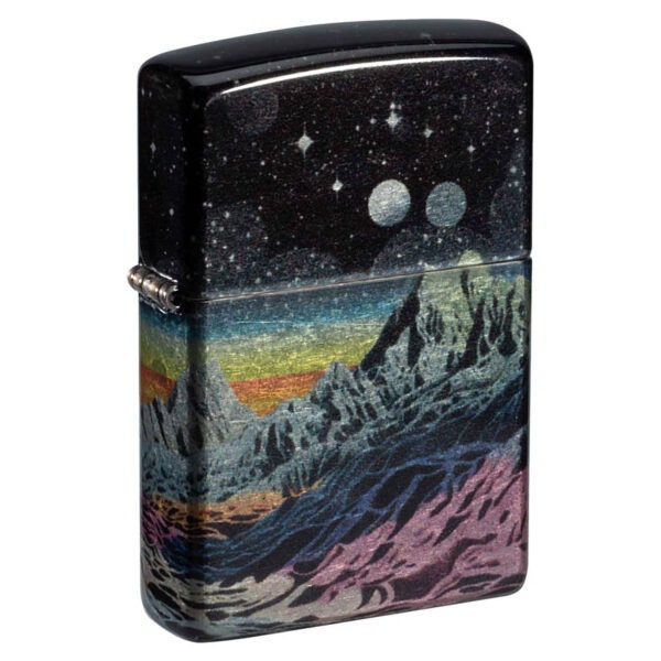 Zippo : 46432 Space in Color  Design