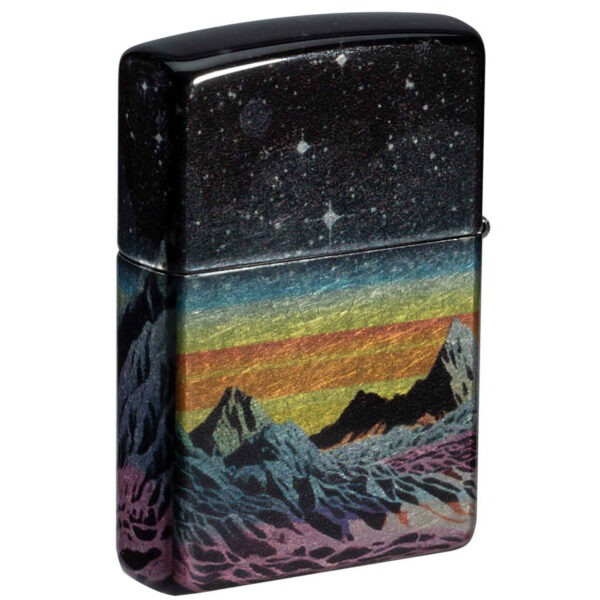 Zippo : 46432 Space in Color  Design - Image 2
