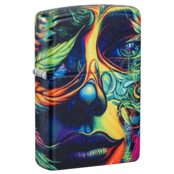 Zippo : 46594 Cannabis Camo Design