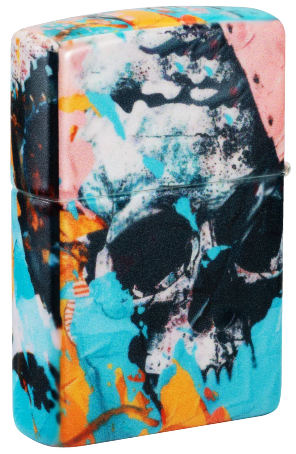 Zippo :46818 Graffiti Skull Design - Image 4