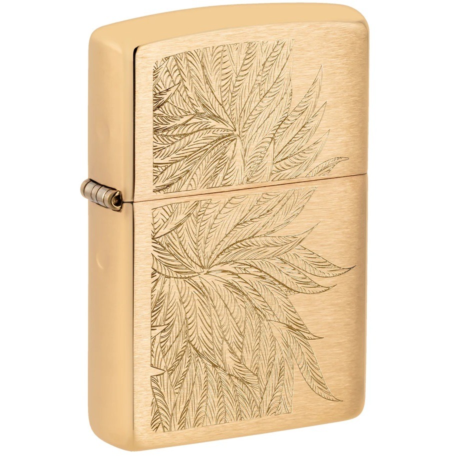 Zippo :46826 Lush Leaves Design