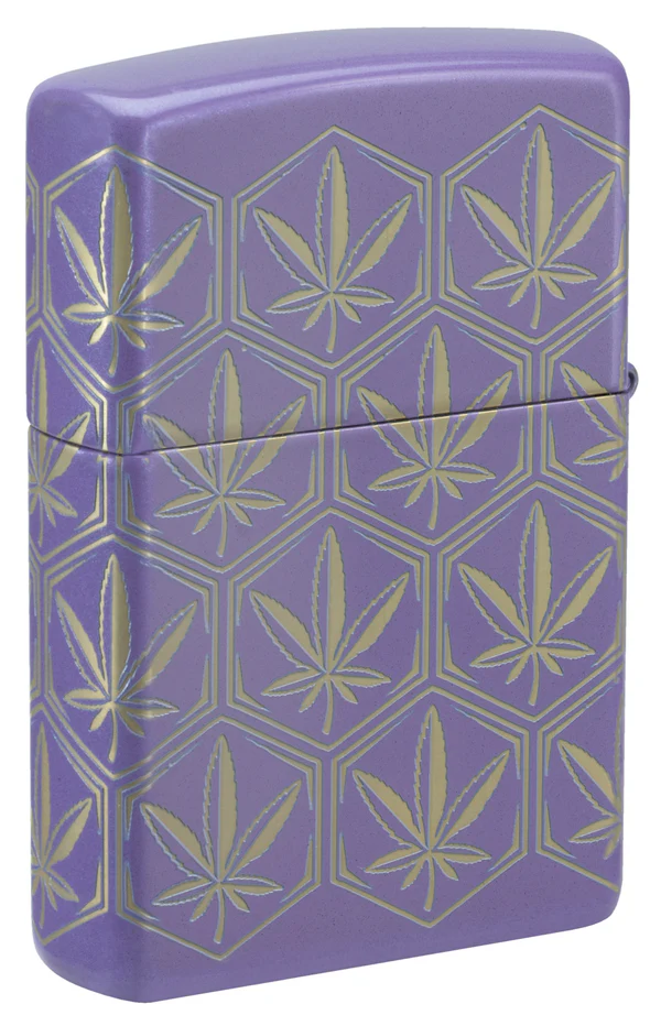 Zippo :46855 Honeycomb Cannabis Design - Image 3