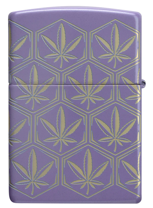 Zippo :46855 Honeycomb Cannabis Design - Image 4